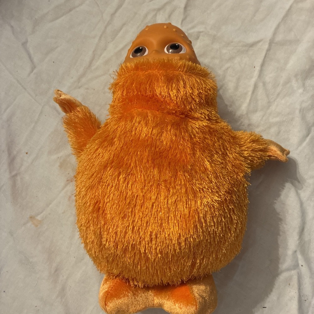 Boohbah 2004 DANCE ALONG Zing Zing Zingbah Orange - 13" , Tested Head Not Moves